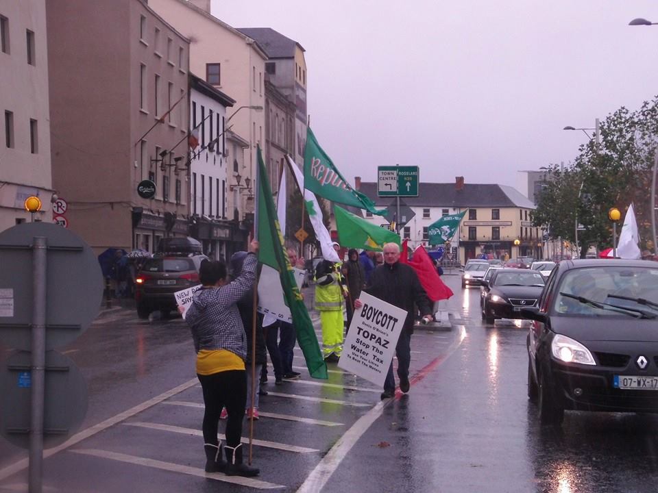 New Ross Quay - Water Protests