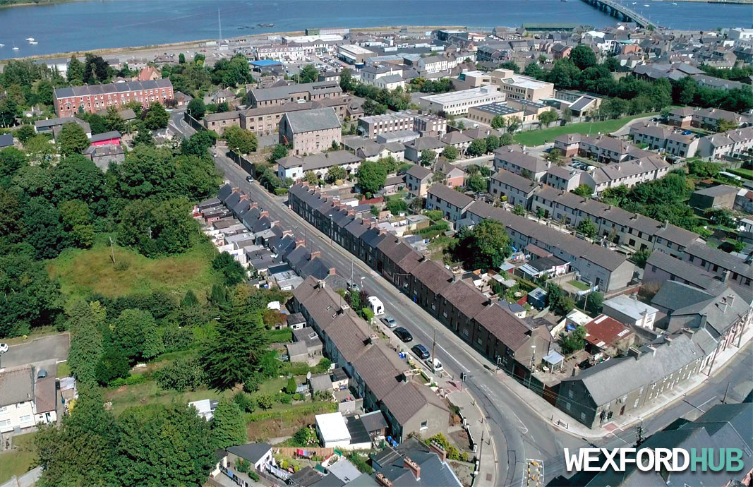 An aerial photograph from 2018.