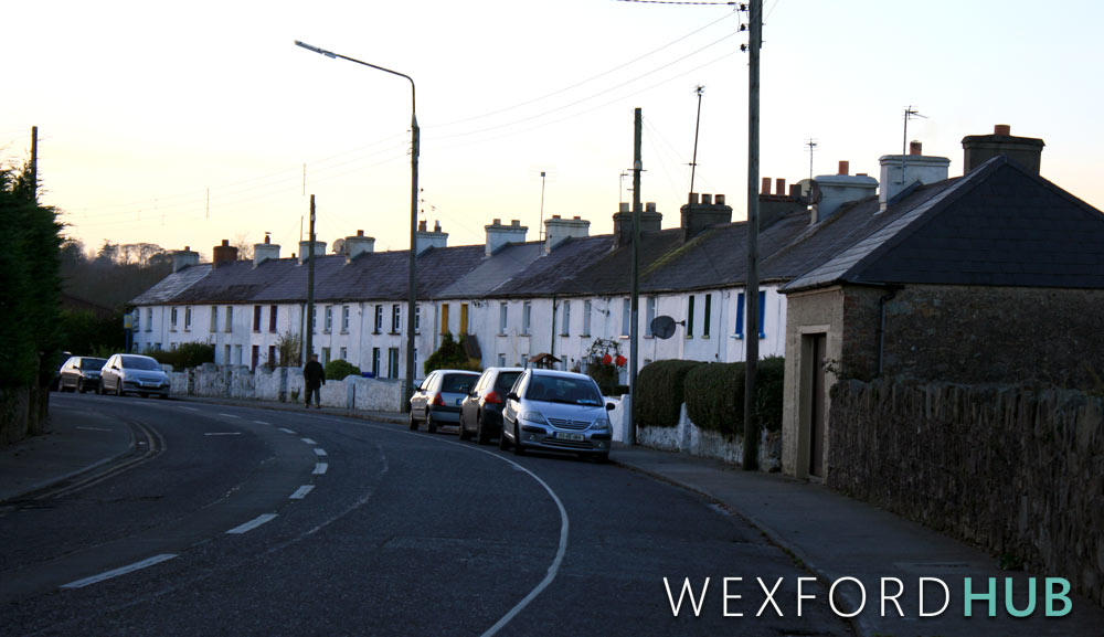 The houses in December 2014.