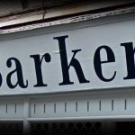 Barkers sign.
