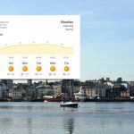 Google Weather data for 25-28 May.