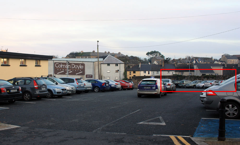 Bride Street car park.