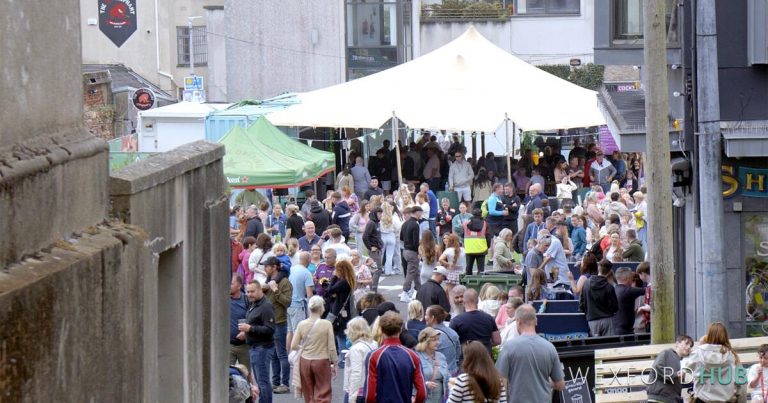 Church Lane during the 2025 Fleadh.