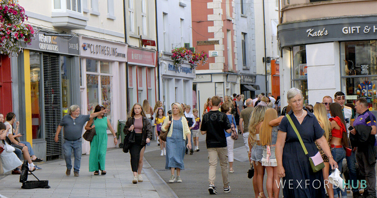 The street during the Fleadh.