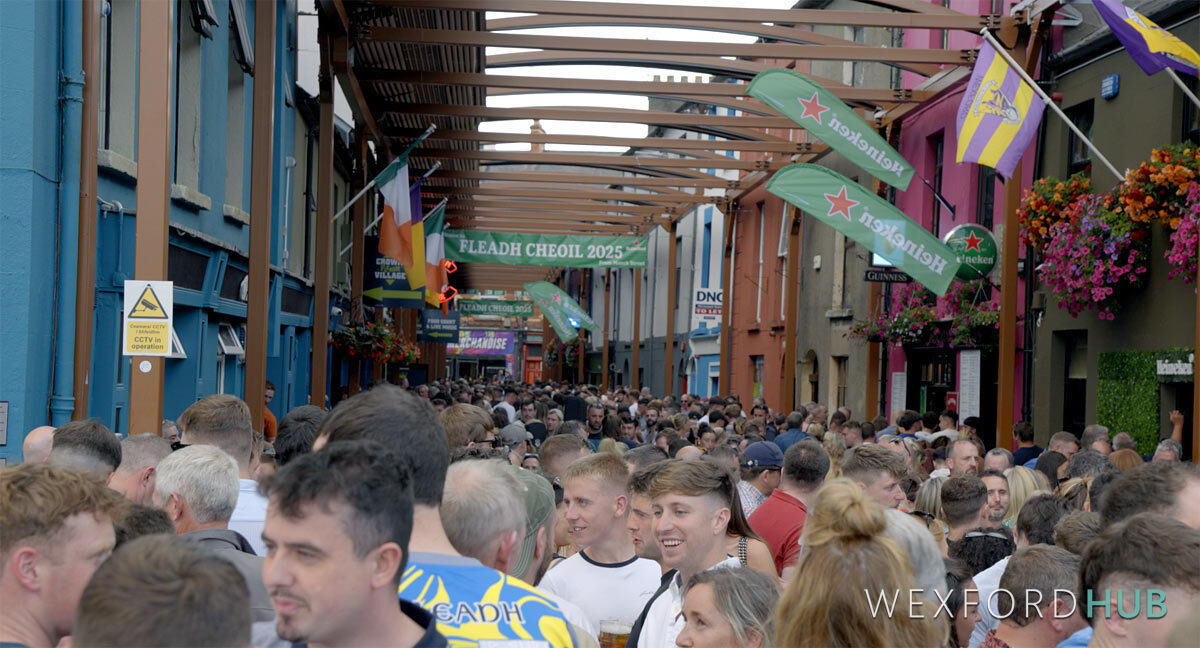 Monck Street during the Fleadh.