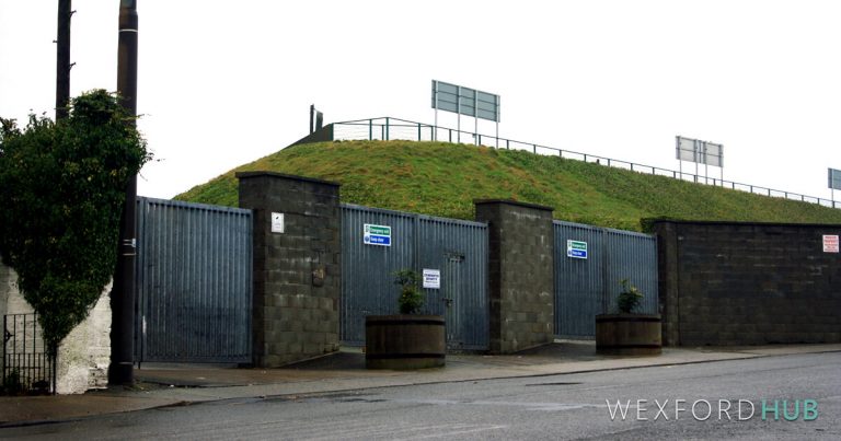 The entrance to Wexford GAA park.