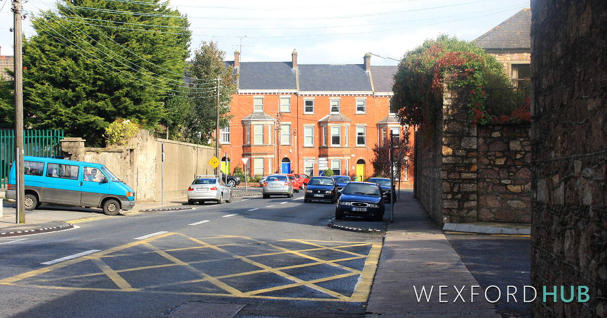 The bottom of Hill Street.