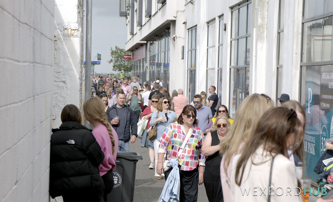 Oyster Lane during the Fleadh Cheoil in 2025.