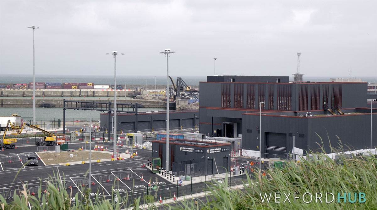 Rosslare Europort in Wexford.